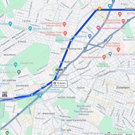Апартаменты A.B.L One Metro Katehaki Афины Экстерьер фото